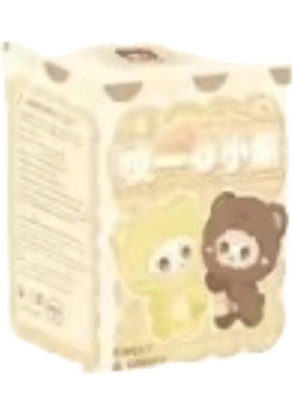 Yeni Yooki V4 10CM Kolye Gen Bite Bear Serisi Vinil Mini Kör Kutu Sevimli Dekor Koleksiyonu Heykelcik Çocuk Bestie Kız Yeni Yıl Hediyesi Renk: 1 Adet Rastgele (Yurt Dışından)