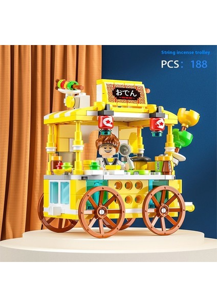Yeni Yaratıcı Yapı Taşları Buket Ahşap Evler Monte Puzzle Çocuk Oyuncakları Süsler Hediye (Yurt Dışından)
