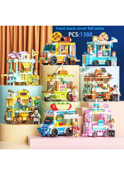Yeni Yaratıcı Yapı Taşları Buket Ahşap Evler Monte Puzzle Çocuk Oyuncakları Süsler Hediye (Yurt Dışından)