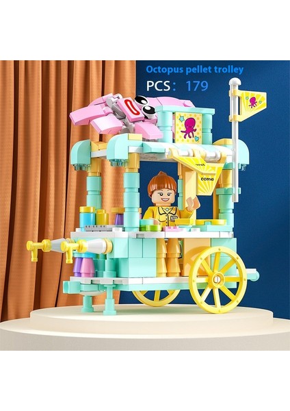 Yeni Yaratıcı Yapı Taşları Buket Ahşap Evler Monte Puzzle Çocuk Oyuncakları Süsler Hediye (Yurt Dışından)
