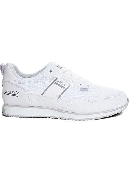 Bugatti Deri Anorak Anatomik Erkek Sneaker Beyaz Buz