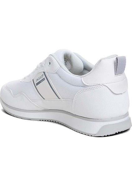 Bugatti Deri Anorak Anatomik Erkek Sneaker Beyaz Buz