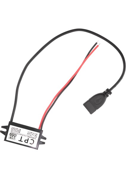 Araba Güç Dönüştürücü Dc 12V Ila 5V 3A Voltaj Tek USB Adaptör Konnektörleri Telefon Şarj Ses Için (Yurt Dışından)