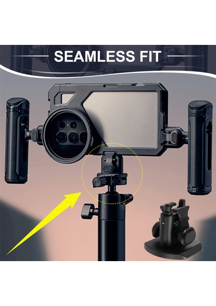 Hızlı Çıkarma Adaptörü - Tripodlar, Gimbal Sabitleyiciler ve Kaydırıcılar Için, Mükemmel Telefon Tutucu (Yurt Dışından)