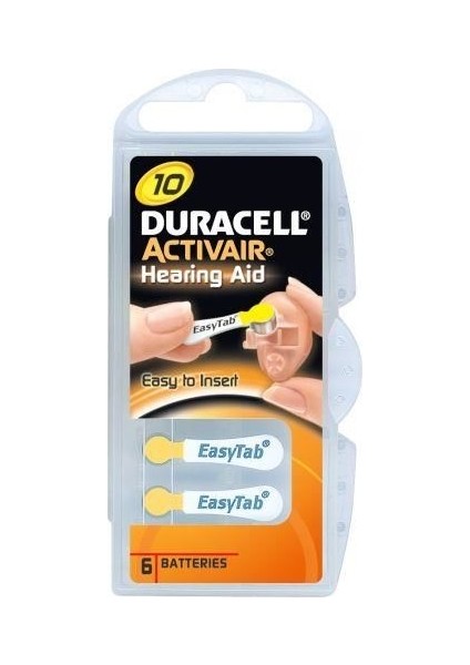 No:10 Işitme Cihazı Pili