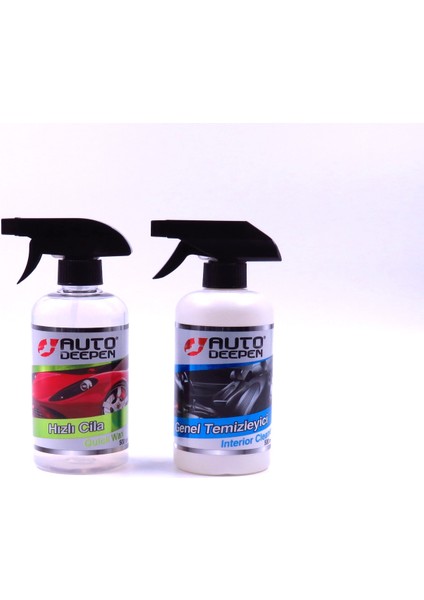 2'li Avantaj Paket, Hızlı Cila 500 ml & Oto Genel Temizleyici 500 ml, Sprey Başlıklı Etkili Formül fiyatları