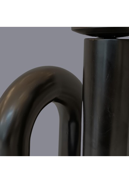 Flex Siyah Metal Masa Lambası