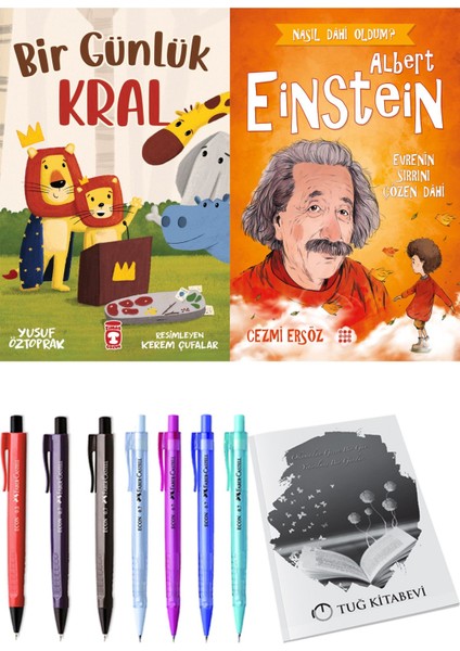 Bir Günlük Kral ve Albert Einstein Evrenin Sırrını Çözen Dahi