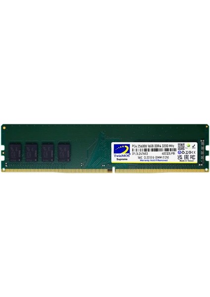 16 GB Ddr4 3200MHZ Twınmos Dt MDD416GB3200D