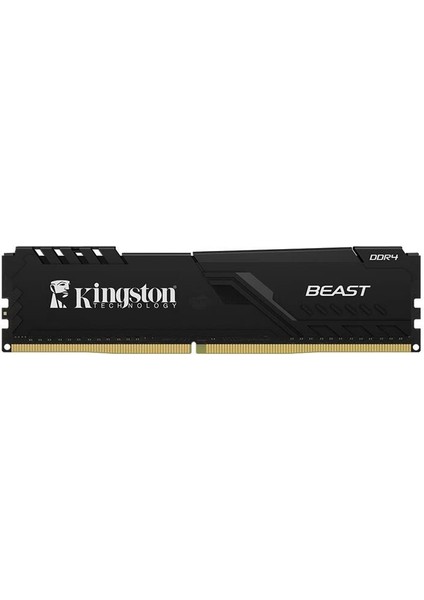 8 GB Ddr4 3200MHZ Kıngston Beast Black CL16 Dt KF432C16BB/8TR