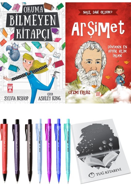 Okuma Bilmeyen Kitapçı ve Arşimet Dünyanın En Büyük Bilim İnsanı
