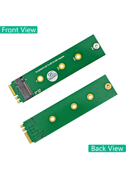 M.2 Ngff A/e - Key-M SSD Adaptör Dönüştürücü A+E M2 Nvme Yükseltici Kart Desteği 2230 2242 2260 2280 (Yurt Dışından)