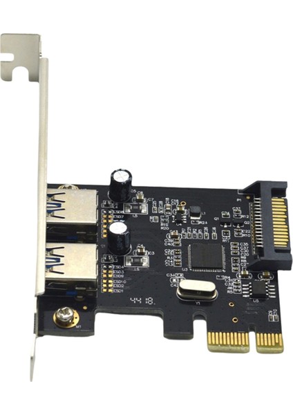 Pcıe Genişletme Kartı Pcı-E'den 2 Portlu Usb3.0 5gbps Dönüştürücü Yükseltici Win7/8/9/10/linux Için (Yurt Dışından)