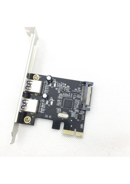 Pcıe Genişletme Kartı Pcı-E'den 2 Portlu Usb3.0 5gbps Dönüştürücü Yükseltici Win7/8/9/10/linux Için (Yurt Dışından)