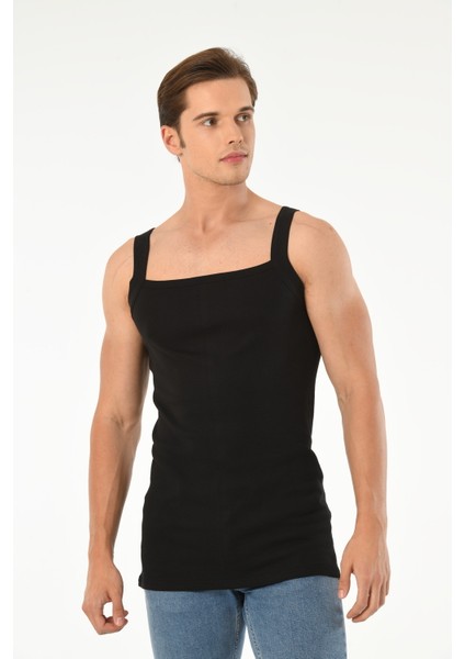 6'lı Özel Ribana Erkek Ip Askılı Atlet