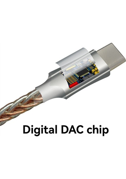 Type C - 3.5mm Hifi Kulaklık Adaptörü USB Ses Kod Çözücü Amp CB1200AU Ses Kartı Dijital (Yurt Dışından) fiyatları