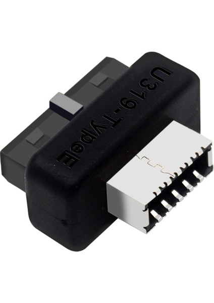 USB Ön Panel Adaptörü Usb3.0 19PIN/20PIN - Bilgisayar Anakartı Için Tip-E Dişi Dahili Dikey Konnektör (Yurt Dışından)