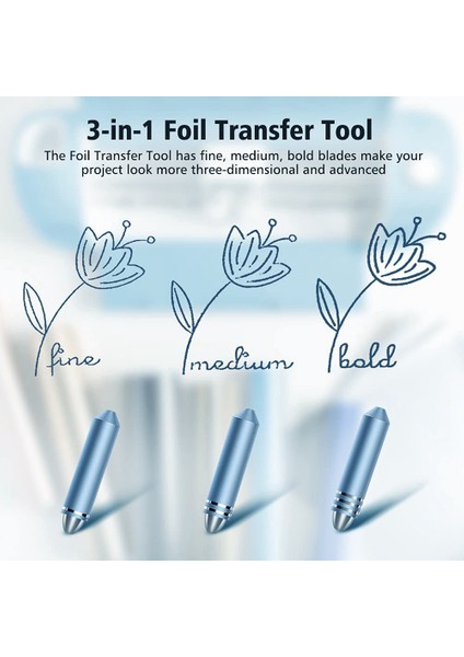 Folyo Transfer Aleti Yedeği, /maker 3, Explore, Explore One ve Air 2/3 Için 3'ü 1 Arada Kit (Yurt Dışından)