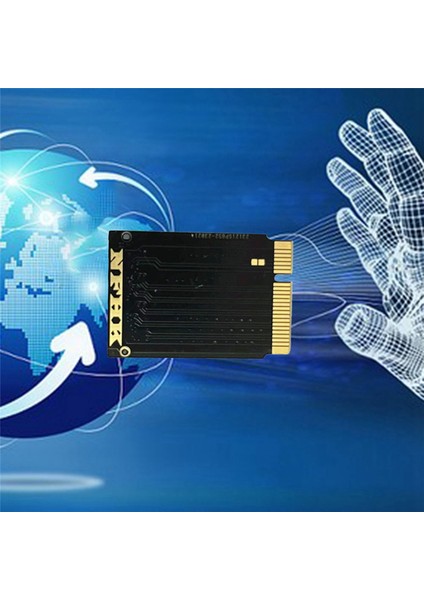 Adet 2012 Transfer Kartı Ngff SSD Sata'dan A1466 Dönüşümü /AIR/A1465 Sabit Disk (Yurt Dışından)