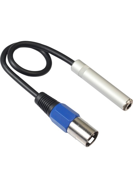 1/4 Ila Xlr Kablo, Dengeli 1/4 Inç Dişi Erkek Stereo Ses Adaptörü, Çeyrek Inç /trs Konnektörü (Yurt Dışından)