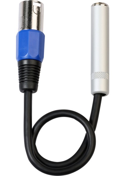 1/4 Ila Xlr Kablo, Dengeli 1/4 Inç Dişi Erkek Stereo Ses Adaptörü, Çeyrek Inç /trs Konnektörü (Yurt Dışından)
