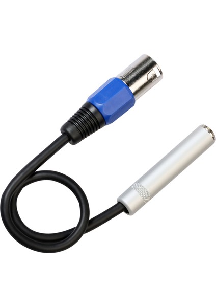 1/4 Ila Xlr Kablo, Dengeli 1/4 Inç Dişi Erkek Stereo Ses Adaptörü, Çeyrek Inç /trs Konnektörü (Yurt Dışından)