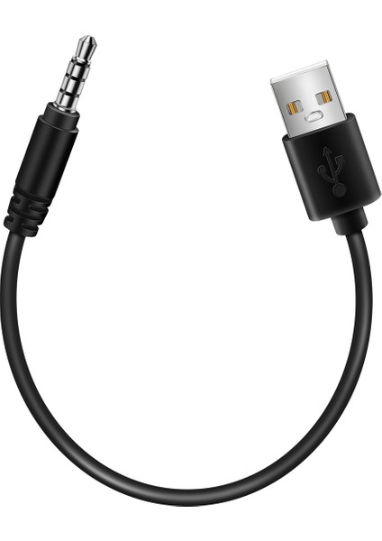 3.5mm Fiş Aux Ses Jakından USB 2.0 Erkek Şarj Kablosu Adaptör Kablosu Araba Mp3 Için (Yurt Dışından)