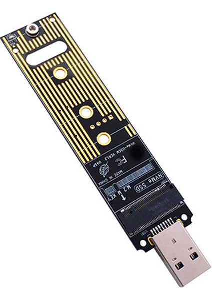 Nvme USB Adaptörü M.2 Ssd'den 3.1 10GBPS Usb3.1 Gen 2 M2 Nvme 2230 2242 2260 2280 (Yurt Dışından)