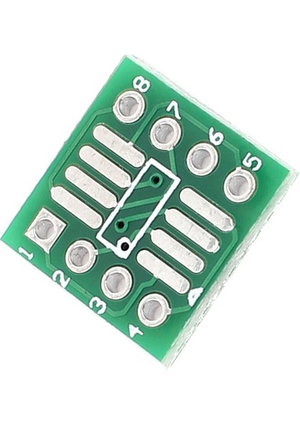50 Adet Sop8 Ssop8 Tssop8 Smd'den Dıp8 Adaptörüne 0.65/1.27MM Pcb Kartı (Yurt Dışından)