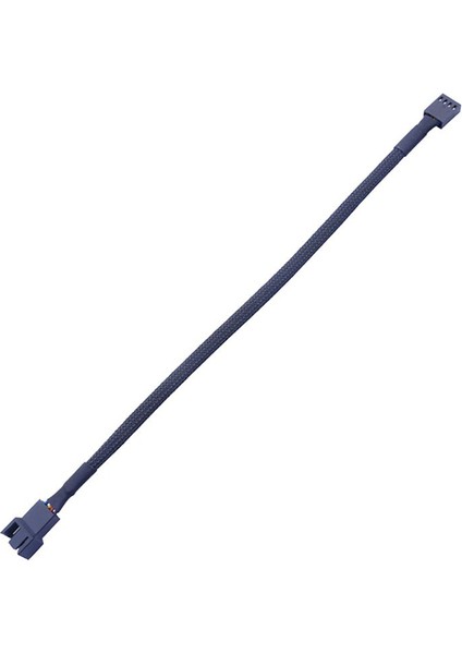 10 Adet Bilgisayar Pwm Sıcaklık Kontrol Soğutma Fanı Adaptör Kablosu 4pin Uzatma Cpu (Yurt Dışından)