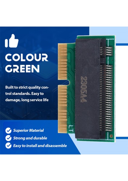 12 ve 16 Pin Ngff M.2 Nvme SSD Dönüştürücü Kart Adaptörü Air A1465 A1466 Pro A1398 A1502 Yükseltme 2013-2015 Desteği (Yurt Dışından)