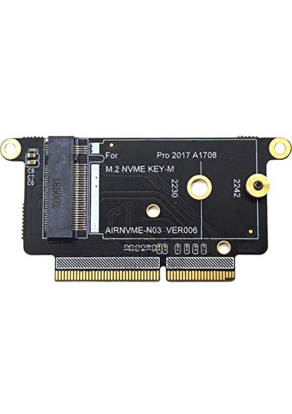 A1708 M.2 SSD Adaptörü Nvme Pcı Express Pcıe'den Ngff M2 Kartına Pro Retina 13 Inç 2016 2017 (Yurt Dışından)