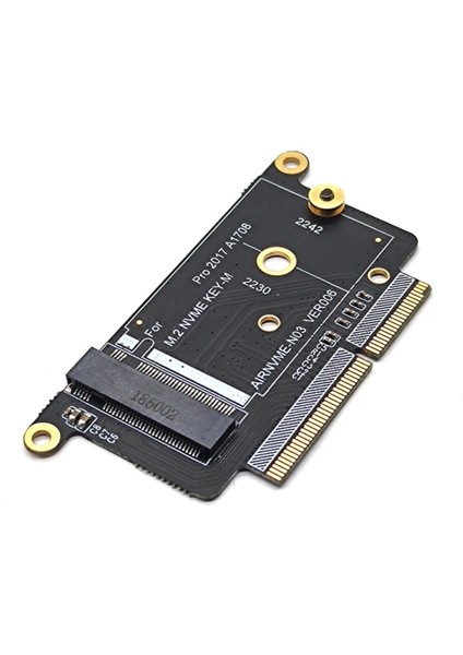 A1708 M.2 SSD Adaptörü Nvme Pcı Express Pcıe'den Ngff M2 Kartına Pro Retina 13 Inç 2016 2017 (Yurt Dışından)