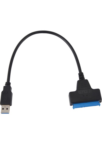 USB 3.0 - 2.5 Inç Sata Sabit Disk Adaptör Kablosu Dönüştürücü-Siyah (Yurt Dışından)