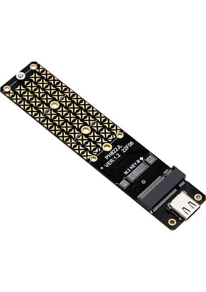M.2 Nvme USB 3.1 Adaptörü M.2bkey C Sabit Disk Dönüştürücü 10 Gbps Ngff Sata Katı Hal Diski 2230/2242/2260/2280 Için (Yurt Dışından)