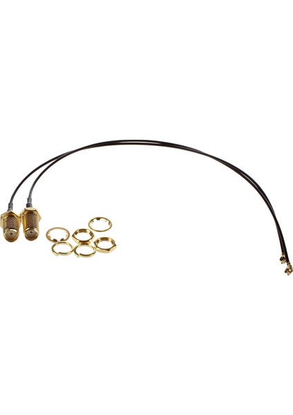 Adet Wlan Antenler Pigtail Hırose U.fl Sma Kutusu Adaptör Kablosu Ipex Rsma 20CM (Yurt Dışından)