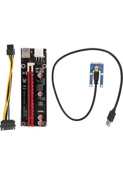 Mini Pcıe'den Pcı Express 16X Yükseltici Dizüstü Bilgisayar Harici Grafik Kartı Btc Miner Mpcıe Pcı-E Yuvası Madenciliği (Yurt Dışından)