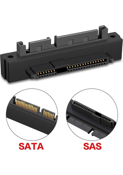Adet SFF-8482 Sas Dişi - Sata Erkek 15PIN Bükme 90 Derece Açı Adaptör Dönüştürücü Anakart Kablosu Için (Yurt Dışından)