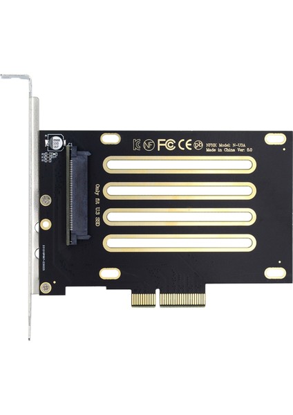 Nvme Pcıe SSD U.3 U3 Kit SFF-8639 - Pcı-E 4.0 X4 Ana Bilgisayar Adaptörü Anakart PM1735 (Yurt Dışından)