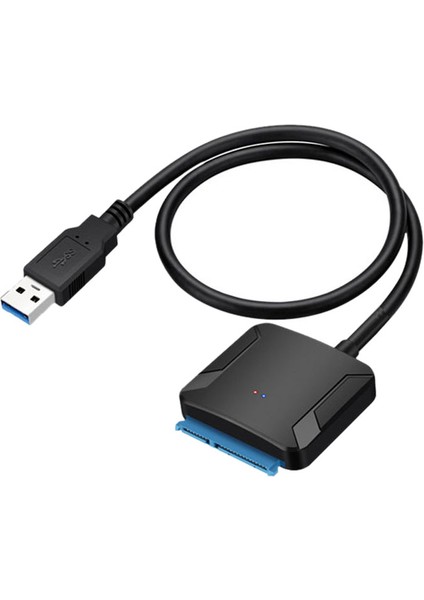 USB 3.0 - Sata Adaptör Dönüştürücü Kablo 22PIN Sataııı Usb3,0 Adaptörleri 2.5 Inç 3.5 HDD SSD Için (Yurt Dışından)