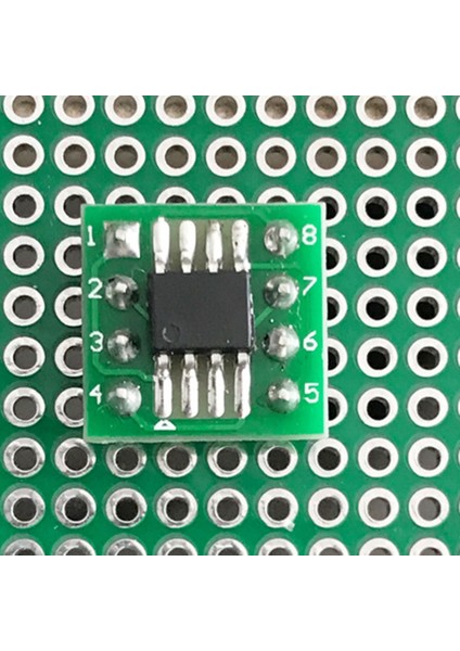 200 Adet Tssop8 Ssop8 Sop8'den Dıp8 Pcb Sop Transfer Kartı Dıp Pin Pitch Adaptörü (Yurt Dışından)