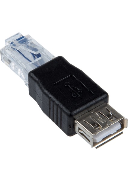 Dişi USB A'dan Erkek Ethernet RJ45 Fiş Adaptörü Yeni (Yurt Dışından)