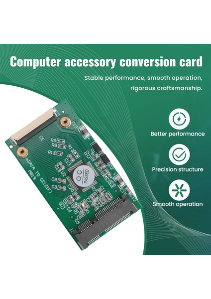 Mini Sata Msata Pcı-E Ssd'den 40 Pin 1.8 Inç Zıf/ce Dönüştürücü Kartı Zıf Sabit Disk Için (Yurt Dışından)