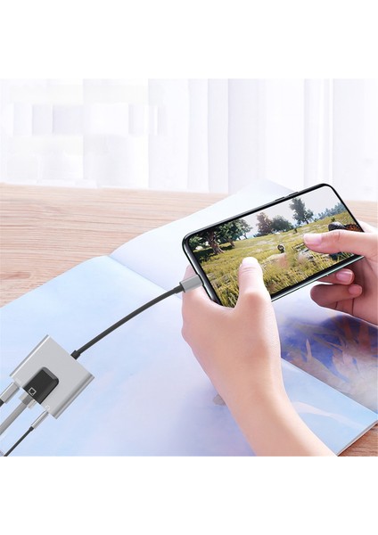 Type-C Mobil Ağ Kartı Kablosu Dönüştürücüden RJ45 Ethernet Adaptörüne (Yurt Dışından)