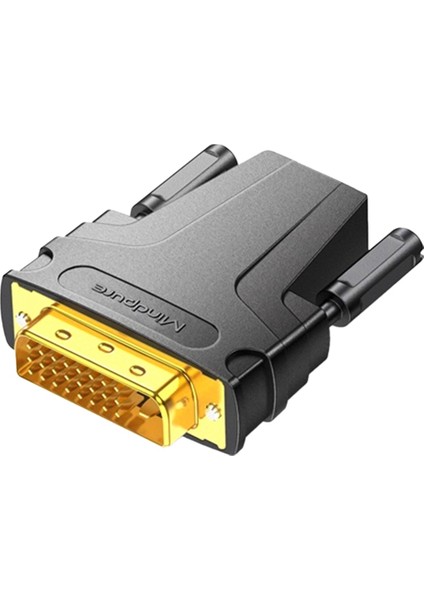 24+1 DVI Erkek - Uyumlu Dişi Dönüştürücü Bilgisayar Grafik Kartı Konnektörü Tv Adaptör Kablosu (Yurt Dışından)
