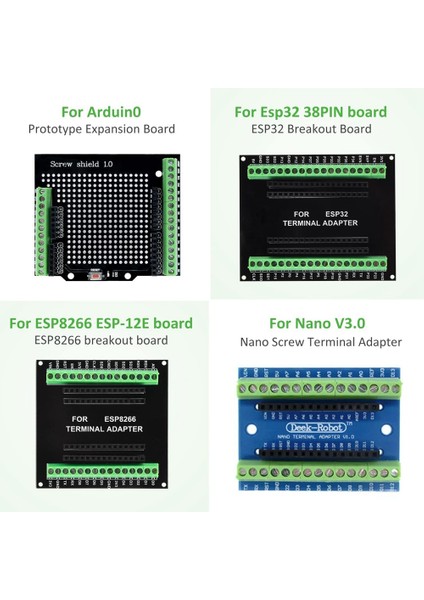 ESP32 Breakout Board Gpıo 1 Into 2 NODEMCU-32S Lua 38PIN Genişleme ile Uyumlu (Yurt Dışından)