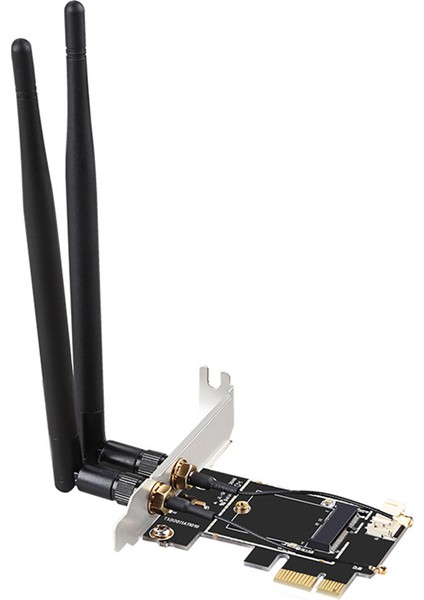 Pcıe Wifi Kart Adaptörü Kablosuz Ağ M2 Ngff Bluetooth Dönüştürücü Masaüstü Wi-Fi 8260 8265NGW AX200 9260 7265 (Yurt Dışından)
