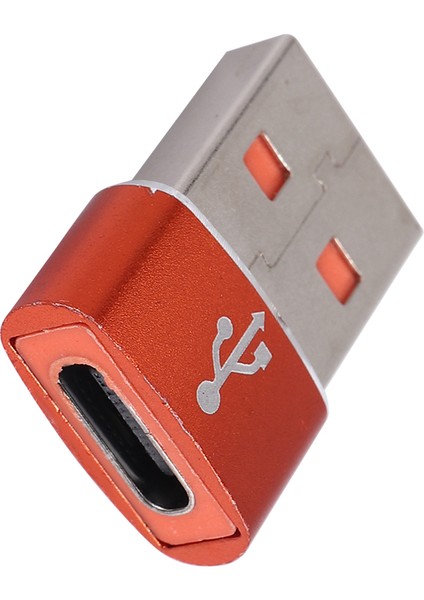 Adet 6A Tip C - USB 3.0 Otg Adaptörü Dişi Erkek Dönüştürücü, Turuncu (Yurt Dışından)