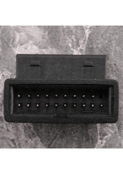 PH19A USB 3.0 Dahili Başlık Usb3.0 19/20P Soket 90 Derece Adaptör Dönüştürücü Bilgisayar Anakartı Için (Yurt Dışından)