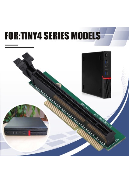 Pcı-E Grafik Kartı Adaptörü Tiny4 Serisi Modeller Için Tiny 4 Yükseltici M720Q 01AJ940 Pcıe (Yurt Dışından)
